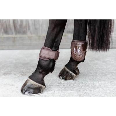 Afbeelding van Kentucky Horsewear Fetlock Boots Bruin Jonge Paarden Maat M