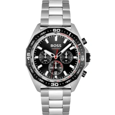 Afbeelding van BOSS Energy Chronograaf silvercoloured, Heren, Maat: One Size, Silver coloured