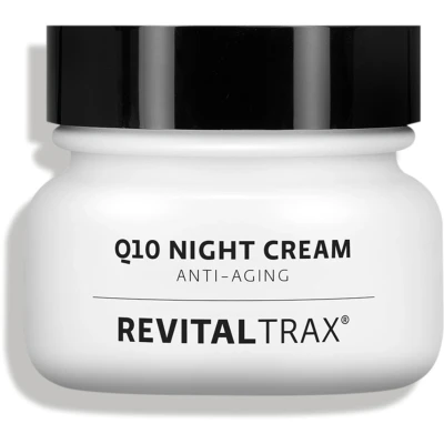 Afbeelding van RevitalTrax® Q10 Anti Aging Night Cream Nachtcreme Voor Vrouwen en Mannen Rimpel Voedend Verstevigend Huidverjonging Ubiquinol