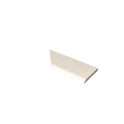 Afbeelding van Oudhollandse Zwembadrand hoek rechts 100/60x40x5 Crème