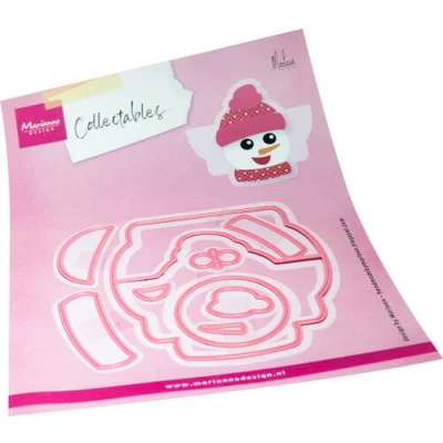 Afbeelding van #3 Collectables Bagtopper Snowman by Marleen
