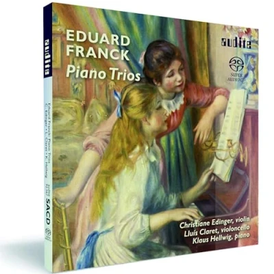 Afbeelding van Christiane Edinger &amp; Lluis Claret Klaus Hellwig E. Franck: Piano Trios (Super Audio CD)