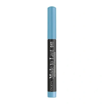 Image de Pupa Made to Last Waterproof Eyeshadow 041 Icy Blue 1,4 grammes