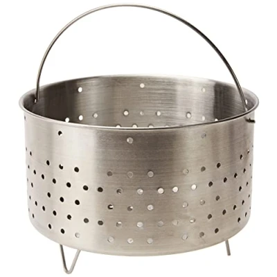 Afbeelding van IBILI 743221 mand voor snelkookpan, roestvrij staal, zilver, 21 x 12 cm