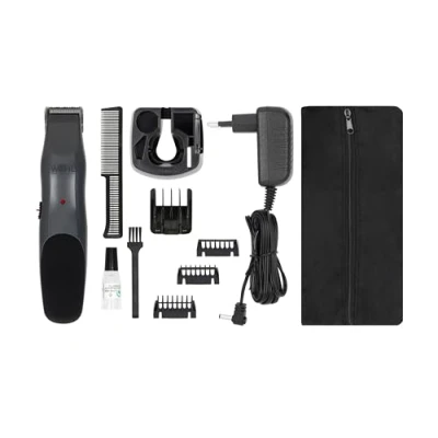 Image de Tondeuse Barbe Wahl rechargeable Noir et Gris