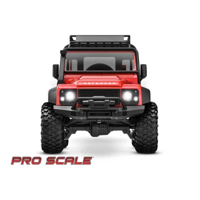 Afbeelding van LED verlichtingsset, voor &amp; achter (inclusief licht harnas, 1,6x5 mm BCS (zelftappend) (4), tie wraps (2) (past op TRX 4M 9712 Landrover Defender body