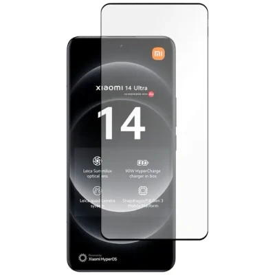 Image de Just In Case Full Cover Xiaomi 14 Ultra Screenprotector Zwart