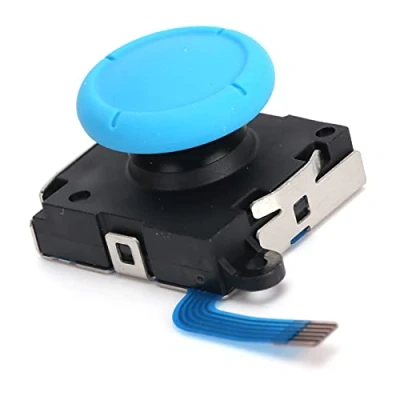 Afbeelding van Analoge 3D controller, vervangende sensorcontroller voor nintendo switch controller en console lite (blauw)