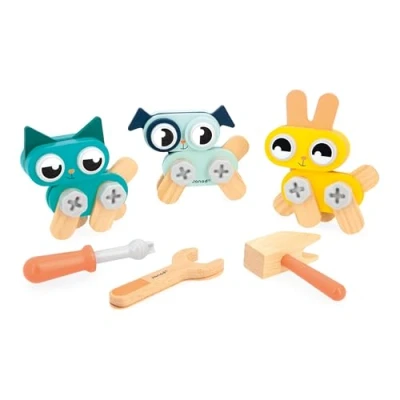 Image de Jeu d&#039;éveil Janod Brico Kids Petits animaux à bricoler