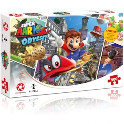 Afbeelding van Super Mario Odyssey World Traveler Puzzel 500 stukjes