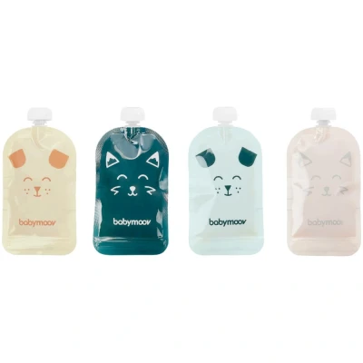 Afbeelding van Babymoov Herbruikbare Knijpzakjes 150ml 20st