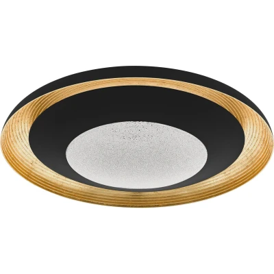 Afbeelding van EGLO Canicosa 2 WDL lichts Ø49,5 cm LED Zwart Goud