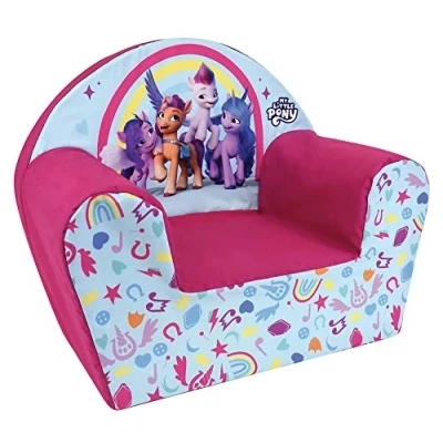 Afbeelding van Zipp Sunny Pipp Izz MY LITTLE PONY clubfauteuil Fun House L.52 x D.33 H.42 cm herkomst Frankrijk