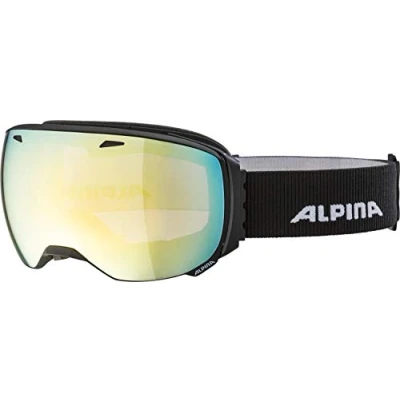Afbeelding van Alpina Big Horn QV Photochromic Skibril Zwart Categorie 2 3