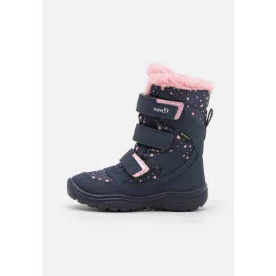 Afbeelding van Superfit Snowboots voor kinderen, Maat: 34, Blau/rosa Imitatieleer/ textiel