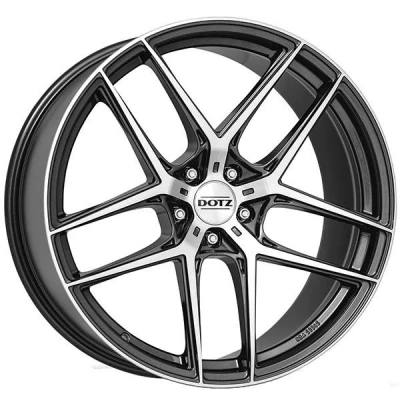 Afbeelding van DOTZ 5 gat 20duim 112mm lichtmetalen Velg lagunaseca dark Antraciet OLA0M8FP40 9duim 40mm 70.1mm AUDI: A4 B8 Saloon, Q2