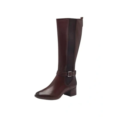 Afbeelding van Tamaris Comfort Laarzen, Dames, Maat: 37, Chestnut Leer/ synthetisch