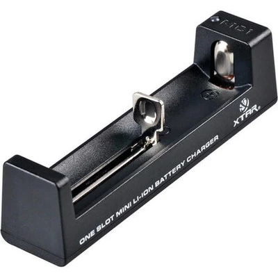 Afbeelding van Lader voor cilindrische batterijen Li ion Xtar MC1 18650