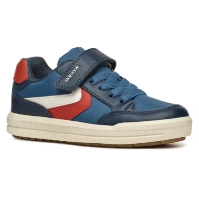 Afbeelding van Geox J Arzach Boy A Sneakers voor jongens, Rood (Avio Dk Red)