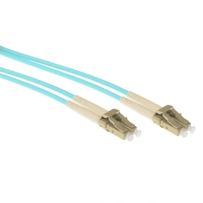 Afbeelding van ACT RL3415 Glasvezel Patchkabel Duplex Armored LC/LC 50/125µm OM3 15 meter