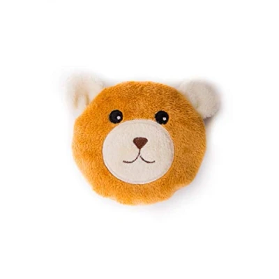 Afbeelding van Habibi Warmte/magnetron opwarm knuffel Beertje bruin 15 cm pittenzak