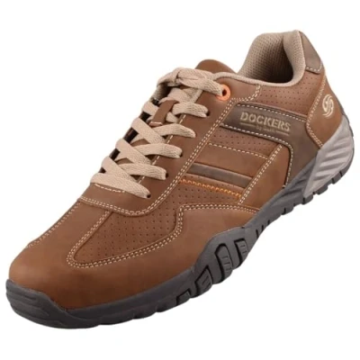 Afbeelding van Dockers by Gerli Sneakers voor heren, Bruin