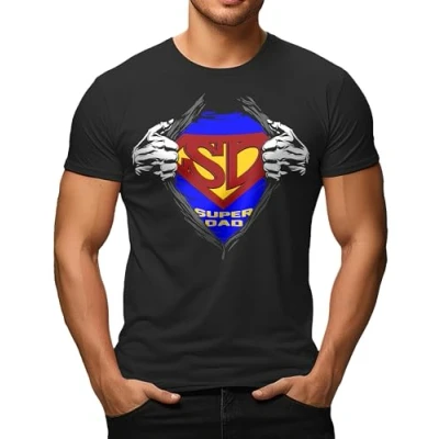 Afbeelding van Rahmenlos T shirt slogan korte mouwen heren, zwart.