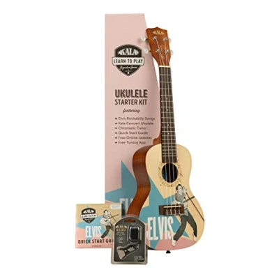 Image de KALA LTP C EBH Elvis Rockabilly Ukulele concert