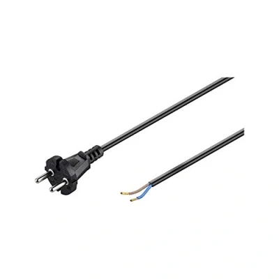 Image de goobay NK 139 S 1000 Câble d&#039;alimentation CEE 7/17 (M) pour fil dénudé 10 m