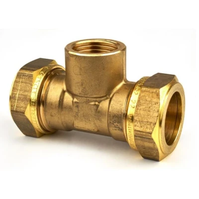 Afbeelding van VSH Super knelkoppeling Ø22x3/4&quot;x22 T stuk. Artikelnr: 0869550