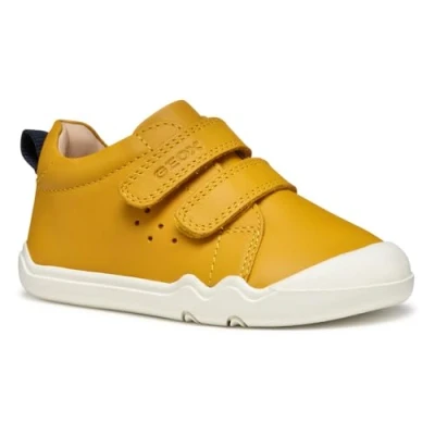 Afbeelding van Geox B Steppieup Boy A Basketboy, Ochreyellow Navy