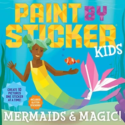 Afbeelding van Paint by Sticker Kids: Mermaids &amp; Magic!