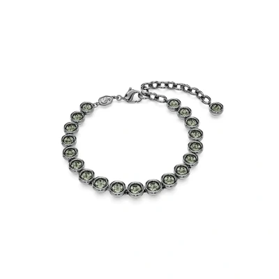 Afbeelding van Swarovski Imber armband met kristal M in de kleur Zwart