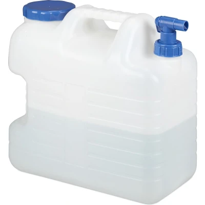 Afbeelding van Relaxdays jerrycan met kraan voor drinkwater BPA vrij water kraantje 20 Liter