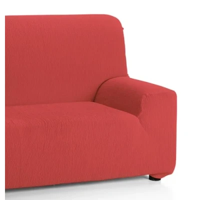 Afbeelding van Martina Home Emilia bankovertrek, elastisch, 3 zits, rood