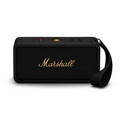 Image de Marshall Enceinte Portable Middleton Black And Brass