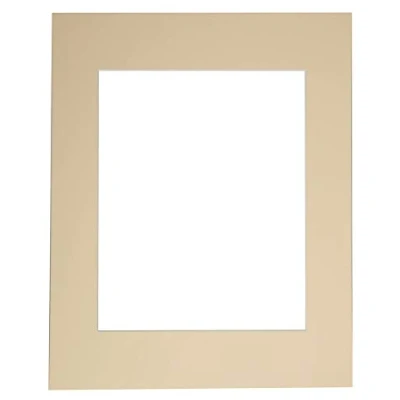 Afbeelding van Walther Design Frame crèmekleurige passe partouts Afmeting: 40 x 50 cm, Afbeeldingsgrootte: 30 cm Passepartouts PA051C