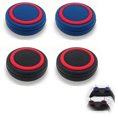 Afbeelding van MatoSan® Set van 4 doppen voor PS4, PS5, PS5 Edge, Xbox Series One accessoires, Playstation 5, controller, beschermkappen