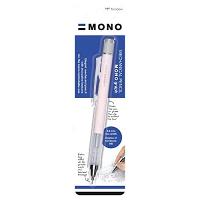Afbeelding van Tombow Monograph Vulpotlood 0,5mm Pastelroze Blister