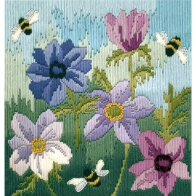 Afbeelding van Bothy Threads Rose Swalwell Anemones borduren (pakket) LSAN