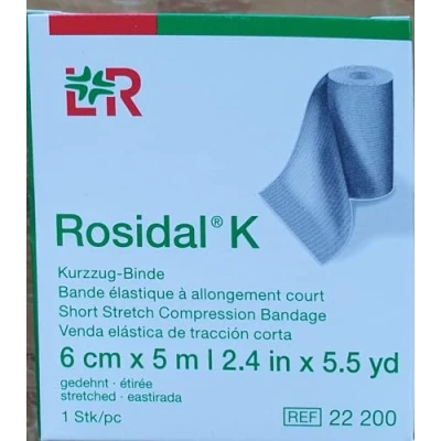 Afbeelding van Rosidal K Bandage, 6 cm x 5 m