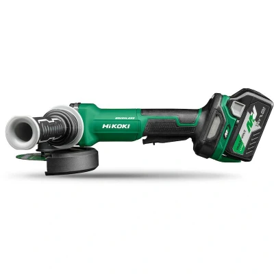 Afbeelding van HIKOKI G3613DVFWQZ 36V haakse accu slijper 125 mm in HSC III koffer (2 x 2.5Ah en lader)
