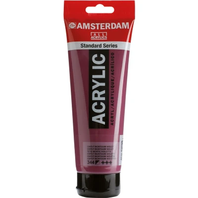 Afbeelding van Standard tube 120 ml Caput mortuum violet halfdekkende acrylverf