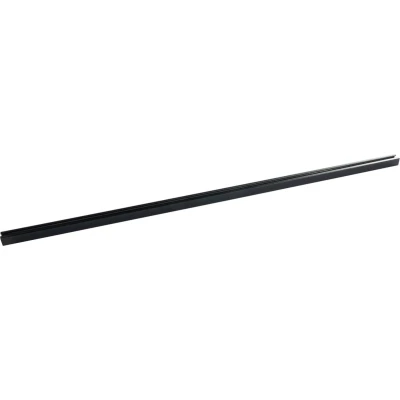 Afbeelding van QAZQA Rail zwart 80cm 1 fase Slimline