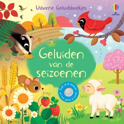 Afbeelding van Uitgeverij usborne geluidenboek geluiden van de seizoenen