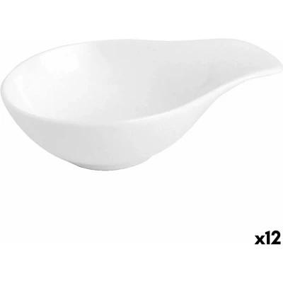 Afbeelding van Kom Quid Chef Keramisch Wit 11 x 8 cm 12 Stuks