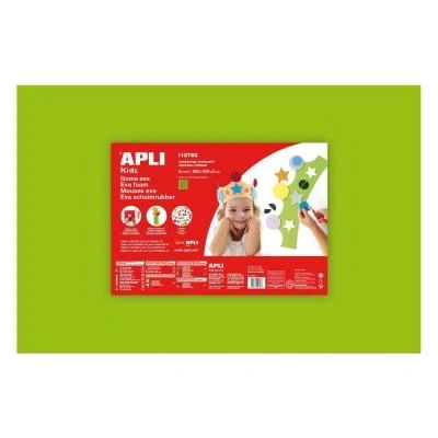 Image de Mousse EVA thermoformable 40x60 cm Vert clair 5 feuil. APLI AGIPA