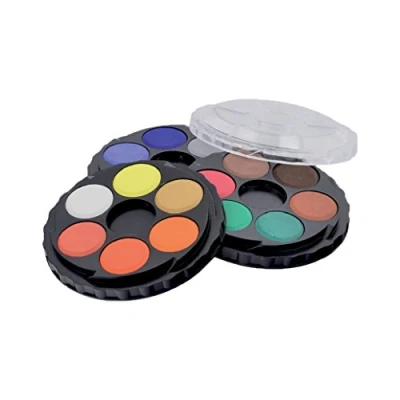 Afbeelding van Aquarelverf carrousel 18 kleuren