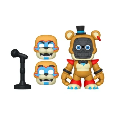 Afbeelding van Funko Pop! Games: Five Nights at Freddy&#039;s (FNAF) Snap Action Figure Glamrock Freddy