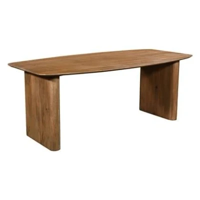 Afbeelding van Giga Meubel Eettafel Dai 200x100x75cm Naturel Mangohout